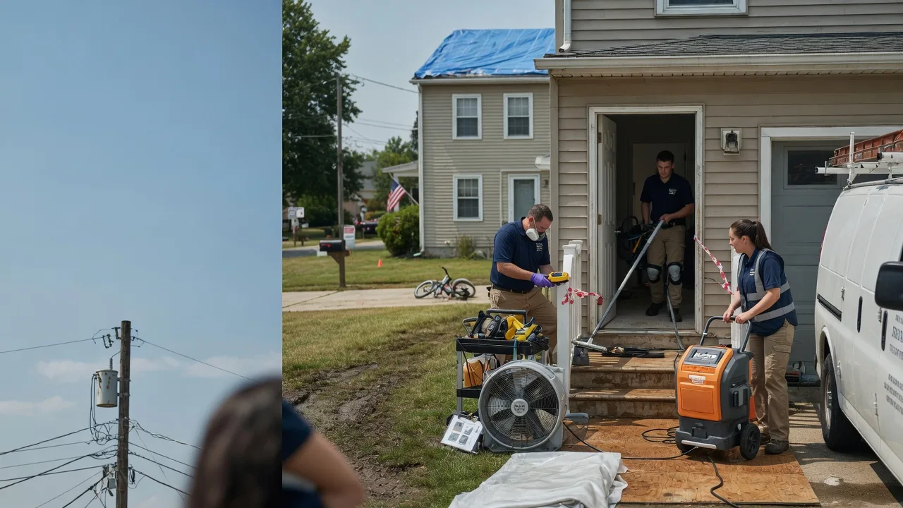 Water Damage Repair in Brocket, ND near me